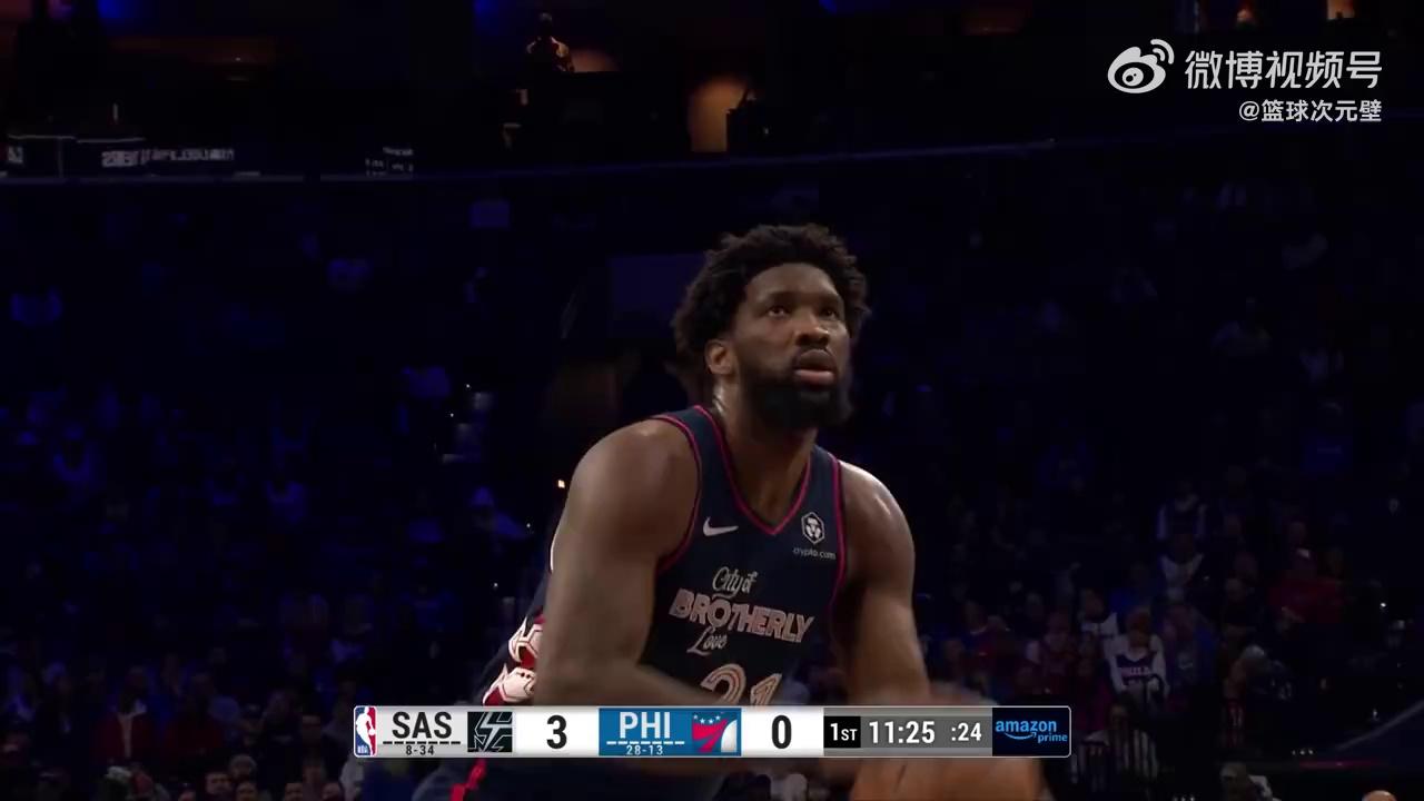 恩比德连续梦幻表现助76人获得连胜